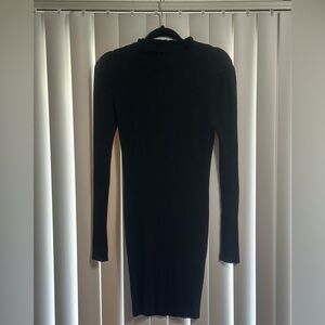 Hooked Up by IOT Black Long Sleeve Dress